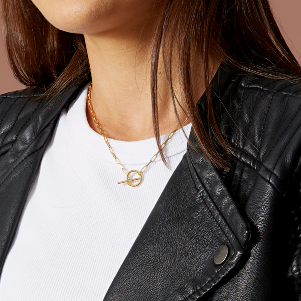 Link Chain Toggle Necklace – Lumeas