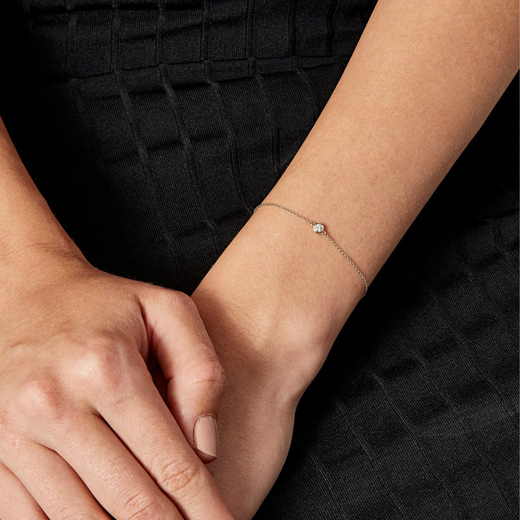 Diamond Bezel Bracelet