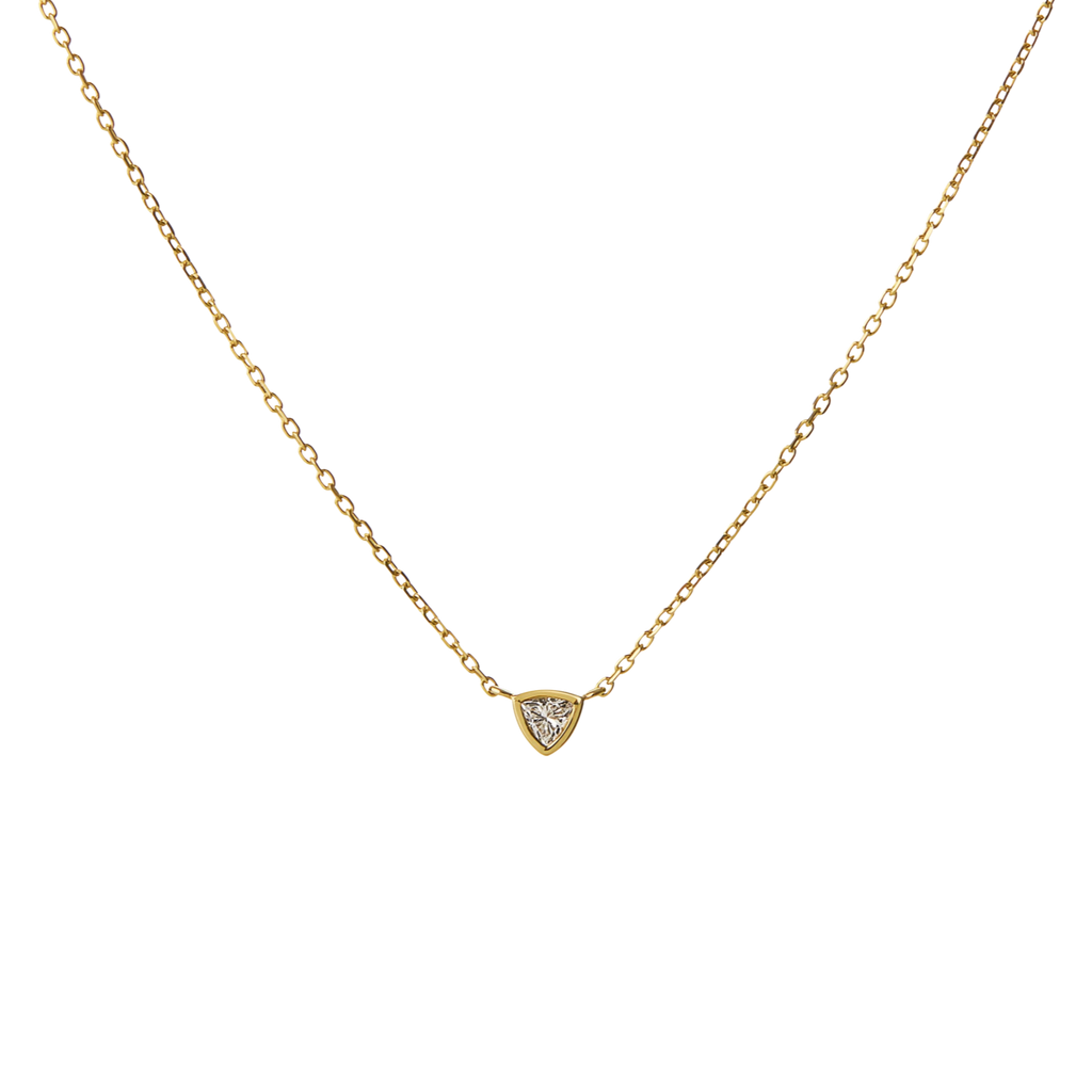 Trillion Sapphire Necklace