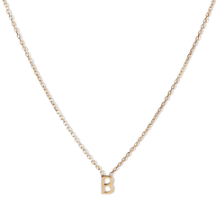 14k Initial Necklace