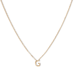 14k Initial Necklace