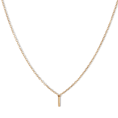 14k Initial Necklace