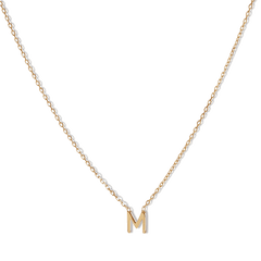 14k Initial Necklace