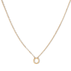 14k Initial Necklace