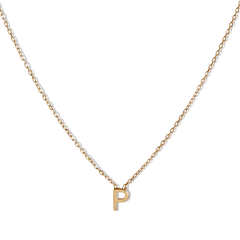14k Initial Necklace