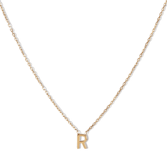 14k Initial Necklace