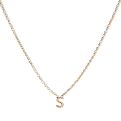 14k Initial Necklace