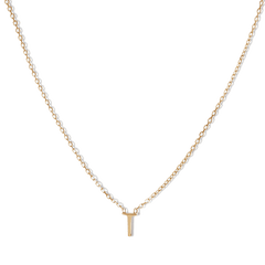 14k Initial Necklace