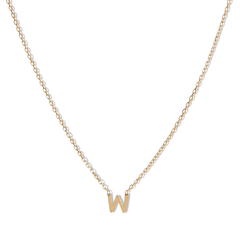 14k Initial Necklace