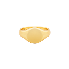 Gold Vermeil Signet Ring
