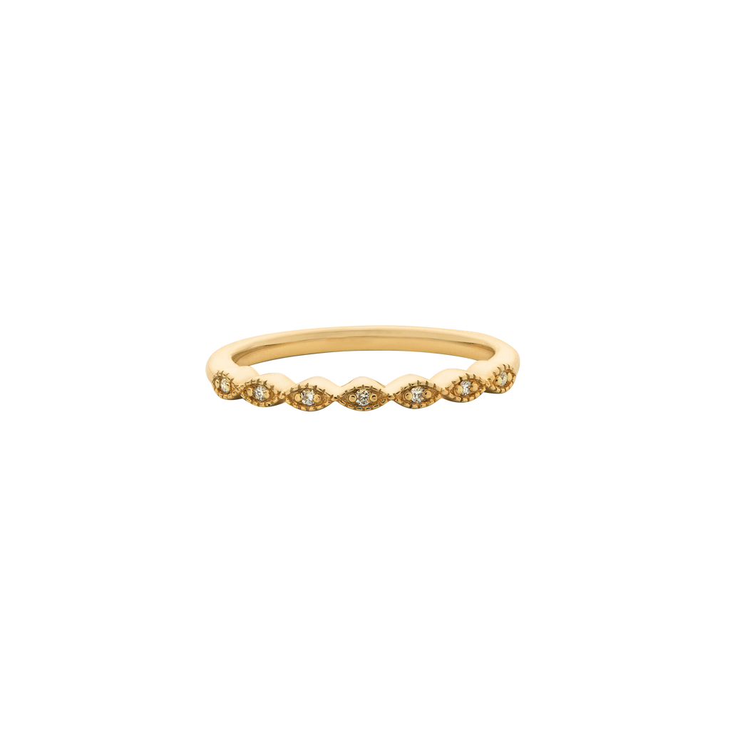 Floral Diamond Ring