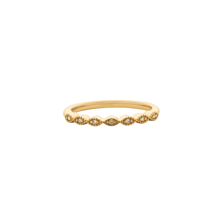 Floral Diamond Ring