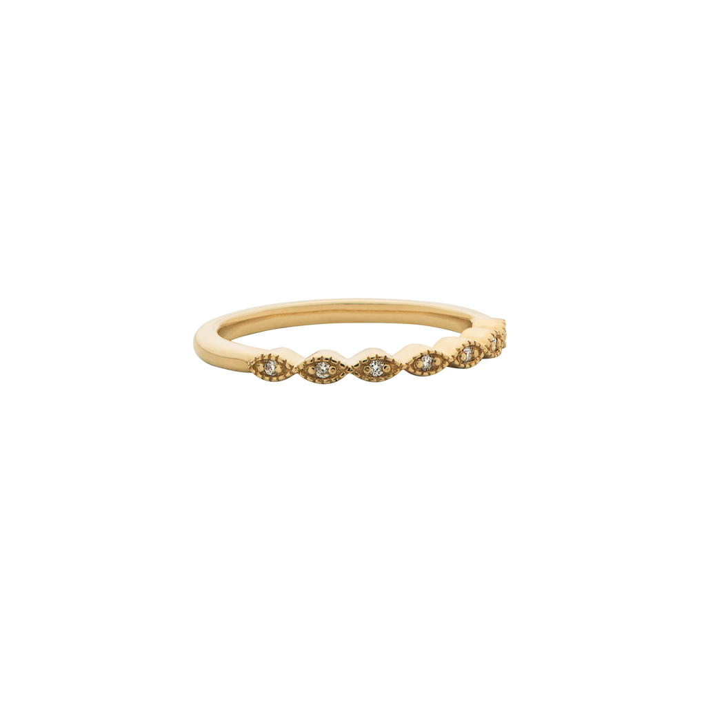 Floral Diamond Ring