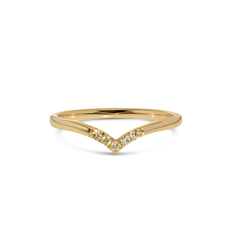 Diamond V Ring
