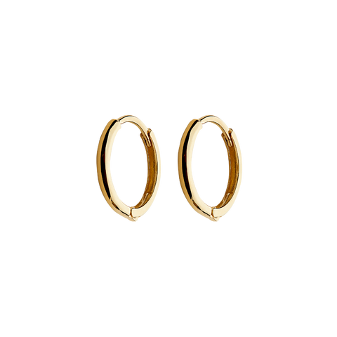Gold Huggie Hoops